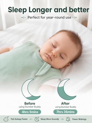 Image of Baby Bamboo Sleep Sack, 70% Rayon Made from Bamboo 30% Cotton 1.0 TOG Infant Wearable Blanket