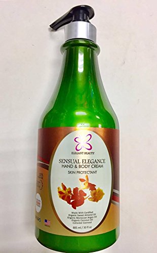 Elegant Beauty Sensual Elegance Hand & Body Cream Skin Protectant - 885 ml / 30 fl oz