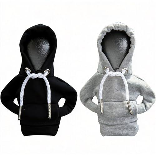 TyranCoupe 2PCS Gear Shift Cover, Gear Shift Hoodie, Car Shift