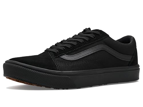 Shop Best Selling Vans Shoes | Top Styles 12 Vans, Unisex, Old Skool Made for The Makers Slip Resistant Shoe - Series III, Suede/Canvas Black/Gum, Men's 7.5, Women's 9, Medium