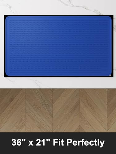 Stove Top Covers for Electric Stove, Food Grade Heavy Duty Silicone Glass Stove Top Cover Protector, Induction Cooktop Protector, Heat Resistant Range Ceramic Stove Top Covers Mat, Oven Cover