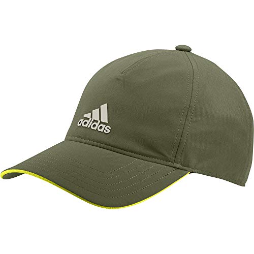 adidas Unisex A.r Bb Cp 4a Beanie Mütze, wild pine/alumina/acid yellow, M EU