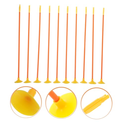Milisten 10pcs Kids Archery Suction Cup Arrows Set 41cm Plastic Safe Replacement Arrows for Indoor Bow Shooting Toys - Image 8