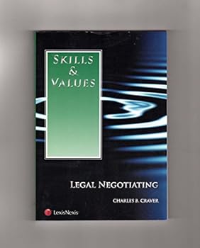 Paperback Skills & Values: Legal Negotiating Book