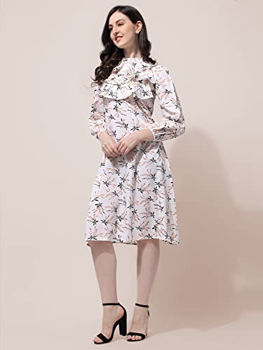 Image of OOMPH! Women's Wrap Knee Length Dress