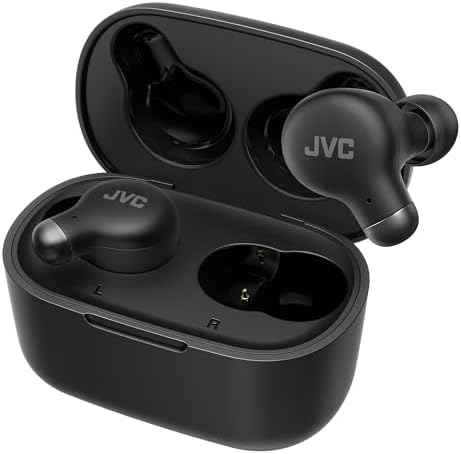 （07:30時点） JVCケンウッド JVC HA-Z251T-B ワイヤレスイヤホン Bluetooth Ver5.3 ノイズキャンセリング 外音取込み機能 マイク付き 最大28時間再生 小型 軽量 防滴 IPX4 低遅延モード テレワーク ブラック