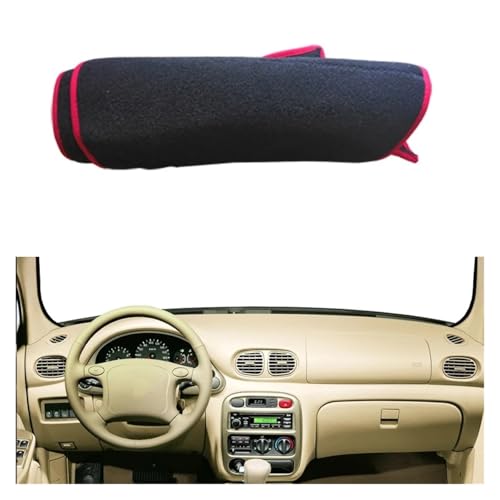 DashMat para Kia Pride Parasol Tablero Cubierta Alfombra Antisolar Anti-UV Coche LHD