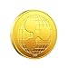 Gold-Plated Ripple XRP Coin – XRP Ripple Physical Crypto Coin – Commemorative Cryptocurrency Collectible – Hobby Gift for Crypto Enthusiasts (XRP1PCS)