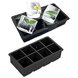🍹 【Ampliamente utilizado】: la máquina de bolas de hielo puede crear 16 cubos de hielo grandes de 2 pulgadas. Ideal para whisky, cócteles, té, café, leche, champán, brandy. Ideal para uso doméstico, fiestas y bares, etc.
