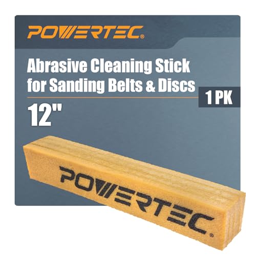 POWERTEC 71407V Abrasive Cleaning Stick for Sanding Belts & Discs