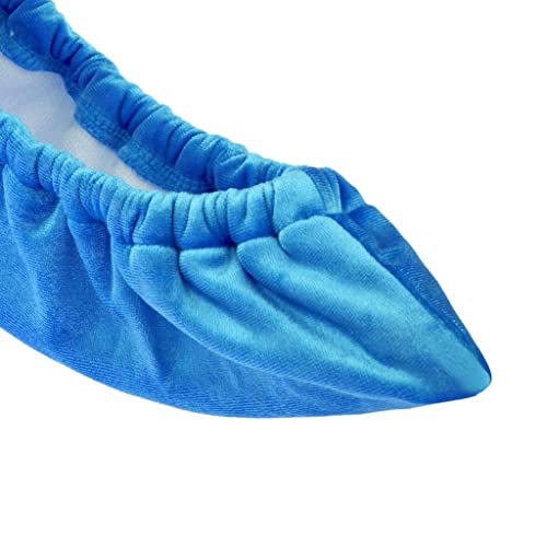 Fancyes 6x Terry Blade Covers Soakers Guards Azul Claro L Terry Pano Patins de Gelo