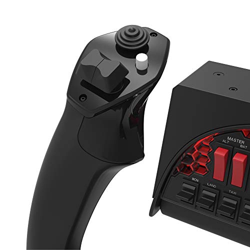 Honeycomb Alpha Flight Controls Yoke and Switch Panel