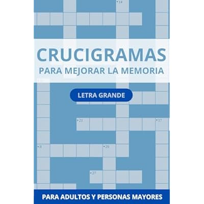 Crucigramas en Espa&ntilde;ol Para Adultos y Personas Mayores