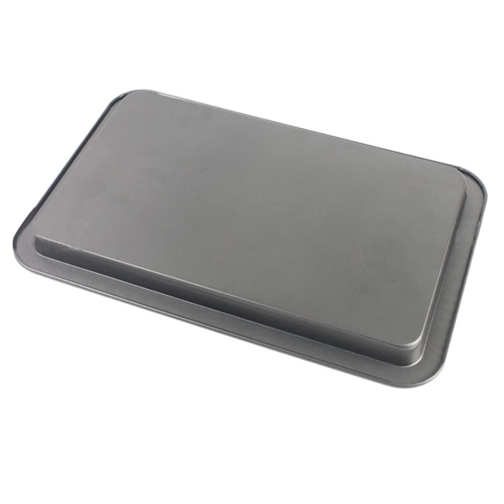 ACiyD Rechteckige Antihaft-Backformen für Backformen, Kekse, Blech, Kohlenstoffstahl, Kuchen, Metall, Backformen