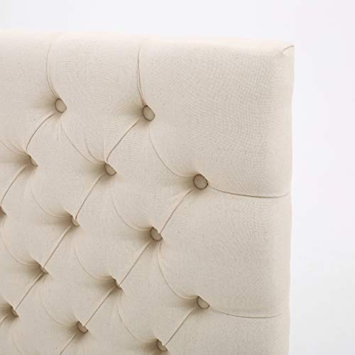 Christopher Knight Home Jezebel Fabric Headboard, Queen / Full, Beige #TOP7