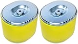2PC 17210ZE3822 Air Filter 17210-ZE3-822 Compatible for Honda GX340 11HP 13HP Engine, Replaces