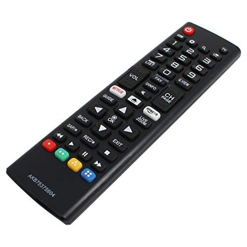 Akb75375604 Remote Control Replacement - Compatible With Lg 65Uk6090Pua Tv #TOP3