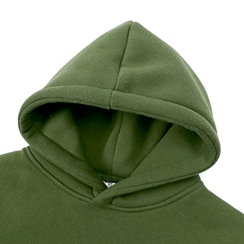 Image of MYGBCPJS Youth 2PCS Jogger Outfits Set Fleece Hooded + Sweatpants Boys Girls Athletic Sweatsuits Pullover Clothes