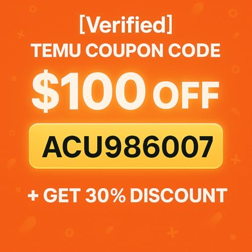 『VERIFIED Temu Coupon Code $100 OFF[ACU986007] APPLIES TO FIRST ORDER』のカバーアート