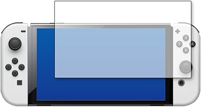 Media Cover Market for Nintendo Switch OLED Edition [LCD Protective Compatible Film, Blue Light Cut, Anti-Glare, Anti-Fingerprint]