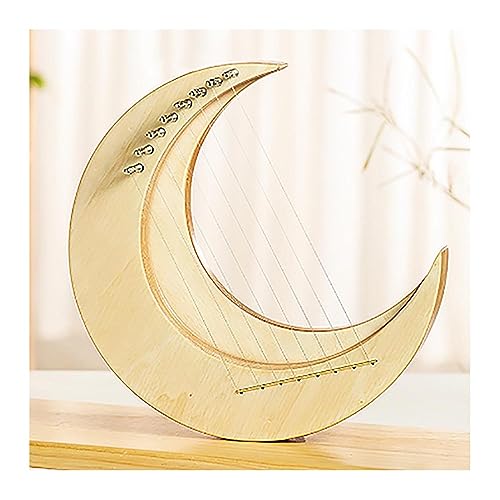 Lyre 8 cordes en bois massif instrument de musique layaqin portable débutant