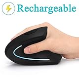 mouse para tunel carpiano mercadolibre 5. Súper Garantía: ratón vertical inalámbrico, garantía incondicional de 2 años, soporte de buena garantía. Regala a mi amiga como un regalo y le encanta. Es el mejor ratón que jamás poseían.