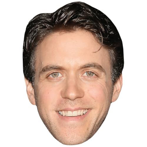 Bild: Ashley Zukerman (Smile) Maske aus Karton f�r 8,97 EUR (-22%) statt 13,99 EUR bei amazon.de