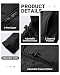 Outdoor Ventures Damen Softshell Lange Jacke mit Kapuze Fleece gefütterte Winddichte Jacke für Frauen Wasserdichte Windjacke