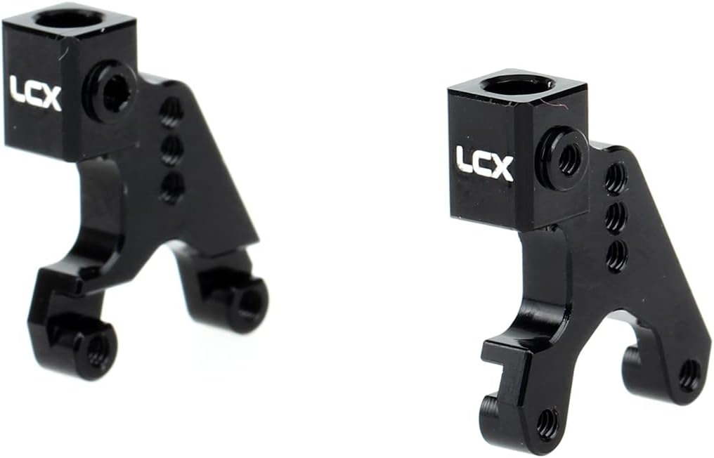 LCX Racing 1/24th RC Crawler Car Aluminum Adjustable Rear Shock Hoop Tower Shock Absorbers Bracket for Axial SCX24, Upgrades Parts Accessories