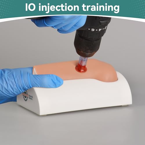 Image of Intraosseous (IO) Access Trainer, Pediatric Intraosseous (IO) Tibia Trainer, Infant Tibial IO Trainer for Medical Education