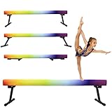 YANGG 6FT/8FT Gymnastic Balance Beam,Adjustable High and Low Level Floor Beam - Highly...