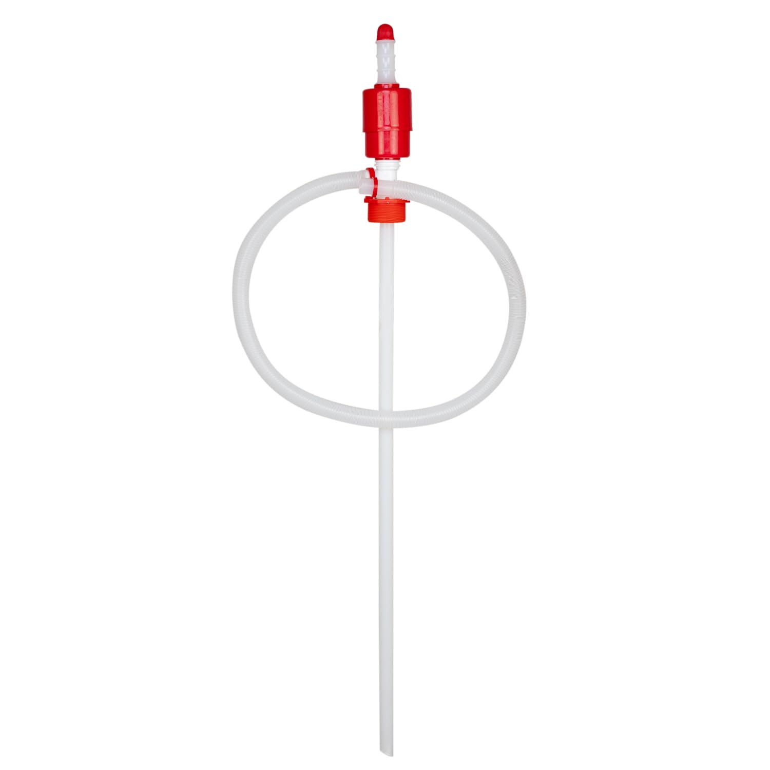 Groz Manual Siphon Pump for Fish Tanks and Aquarium | Fuel Transfer | Manual Hand Operated Siphon |Oil Pump| Water Transfer Pump | Upto 17.5 LPM Siphon Bung Size 2 in | SPH/2