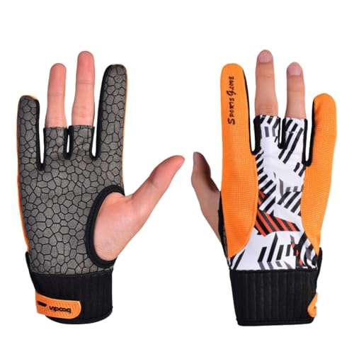 Accessoires de sport gants de bowling droitiers gauches pour piste