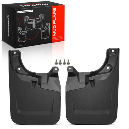 Image of A-Premium Mud Flaps Compatible with Toyota | for Toyota Tacoma 2023-2026 Pickup, No Drilling Required Mud Guards with Hardware Accessories, Set of 2 Front Side