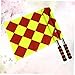 EXAOMBLE 2pcs Referee Special Flag Durable Pennant Flags Comfortable Sponge Grip Lightweight Design for Soccer Football and Hockey Training Storage Bag