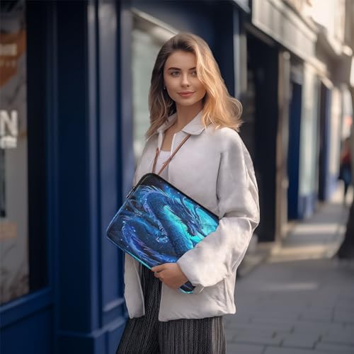 Funda para portátil 13-14 pulgadas impermeable azul miniatura 7