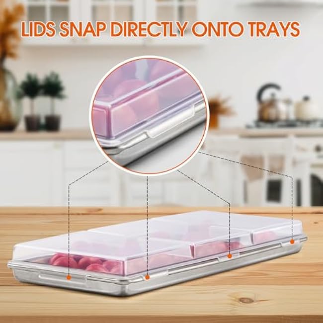 Tray Lids for Harvest Right Freeze Dryer Medium Trays. 5 Pcs pack, Harvest right freeze dryer accessories