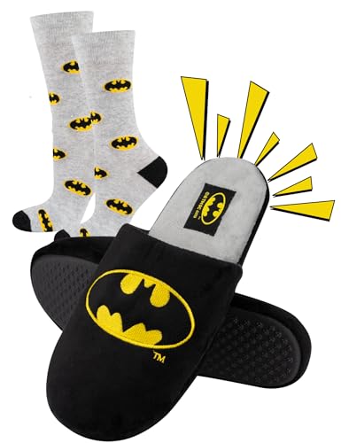 soxo DC Comics The Batman Zapatillas Casa Hombre Invierno