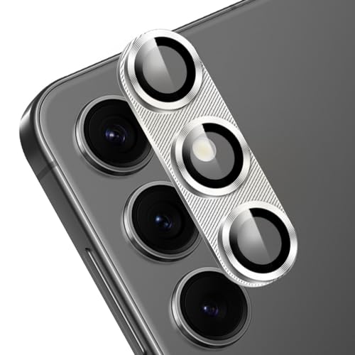 明誠 Galaxy S24 カメラフィルム Galaxy S24 SC-51E レンズ保護ケース Galaxy S24 SCG25 レンズガード アルミニウムカバー 高透過率/硬度9H/耐衝撃/飛散防止/一体型/簡単貼り付け/防塵防汚 Galaxy S24