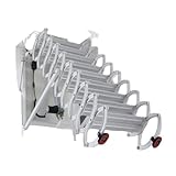Escalera retráctil de ático de Alta Resistencia, Plegable y compacta for Montaje en Pared, con Capacidad de 300 kg.(3-3.25m)
