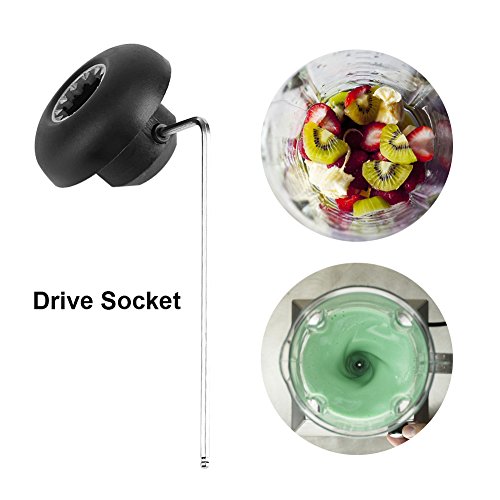 Kit de socket para licuadora Vita Mix con llave Allen miniatura 4
