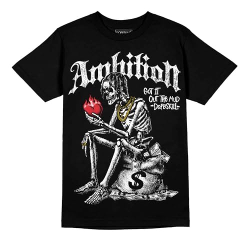 Image of DopeSkill Graphic Tee Streetwear Hip Hop Hypebeast Street Style Unisex T-Shirt Sneaker Colour Matching Shirts Horror Skeleton
