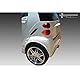 Motordrome Satz Kotflügelverbreiterungen (Hinterseite) kompatibel mit MCC Smart ForTwo 4/2007- (2-teilig) (ABS)