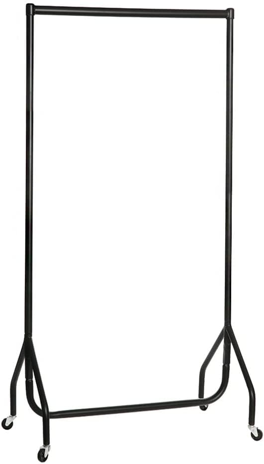 The Shopfitting Shop TALL Clothes Rail 3ft Long x 7ft High TALLER Garment Rail HEAVY DUTY Designed for longer garments