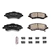 Power Stop Z23-1273 Front Z23 Carbon Fiber Infused Ceramic Brake Pads with Hardware For Town & Country | Dodge Grand Caravan Journey Nitro | Jeep Liberty Wrangler | VW Routan [Application Specific]