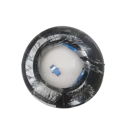 Câble fibre optique monomode extérieur 80m anti-perte de signal SC/UPC FTTH