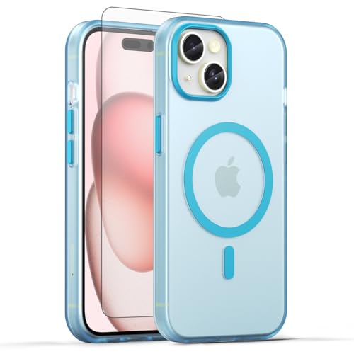 Coque iPhone 15 compatible Magsafe idéale pour charger son téléphone en voiture facilement