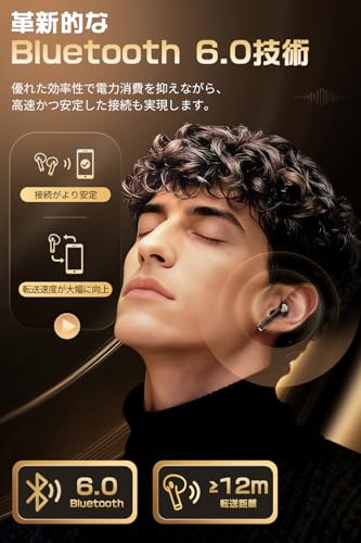 SariLen ワイヤレスイヤホン ANC対応モデル