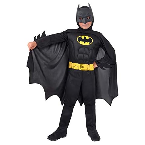 Ciao Batman Dark Knight Jungen Kostüm Original DC Comics Cover