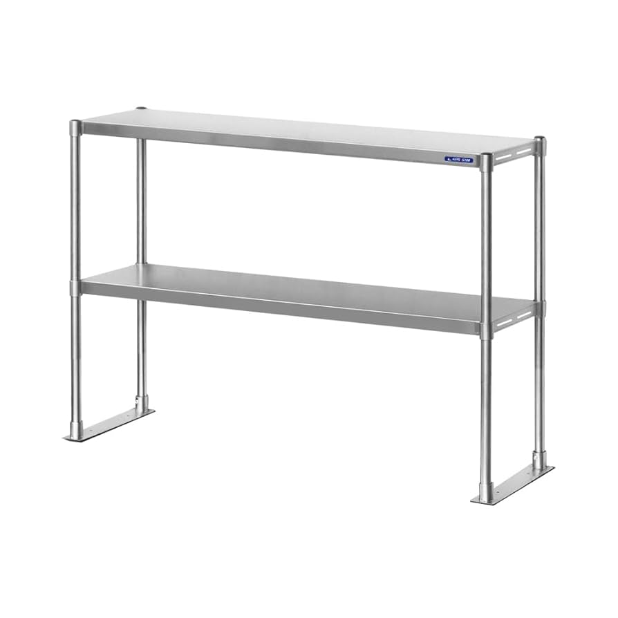 【たけさん専用】キッチンラック ステンレスシェルフ 2台 ステンレス つっぱりキッチンラック 2段 伸縮棚 | 取付け簡単